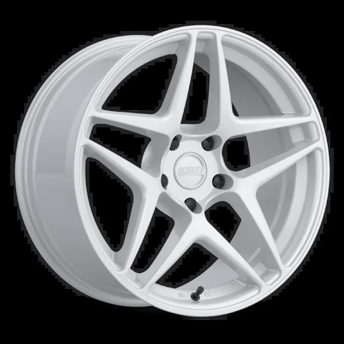 Kansei K15W Astro 19×9.5in / 5×114.3 BP / 35mm Offset / 73.1mm Bore – Gloss White Wheel