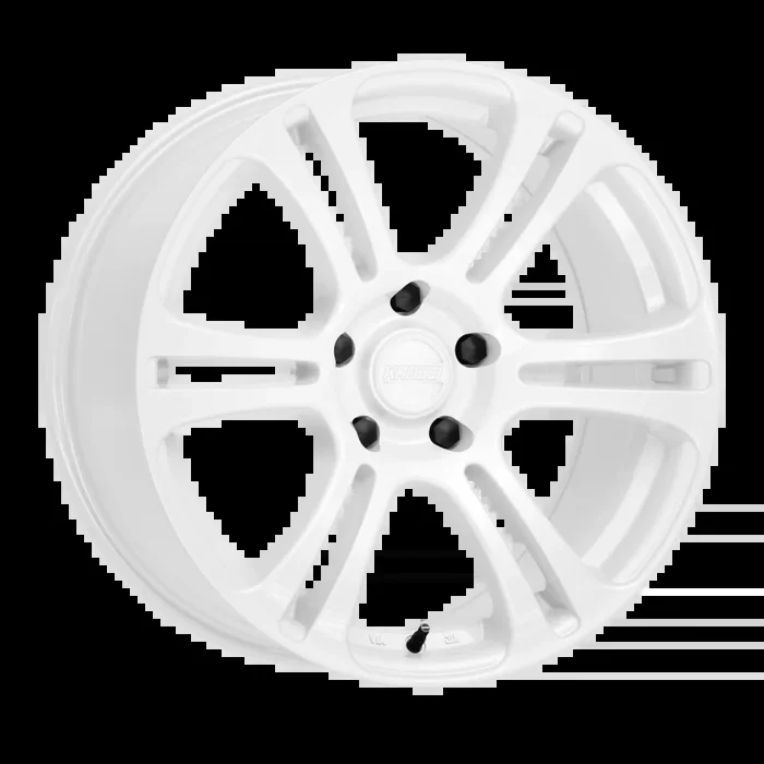 Kansei K16W Neo 18×9.5in / 5×114.3 BP / 22mm Offset / 73.1mm Bore – Gloss White Wheel