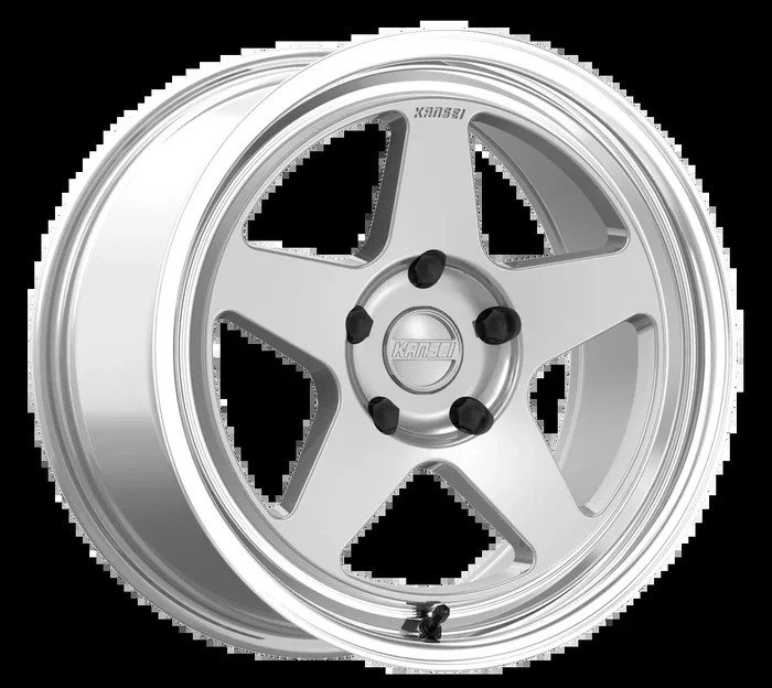 Kansei KNP (17×9) [Hyper Silver & Bright Machined Lip +35mm Offset] 5X120