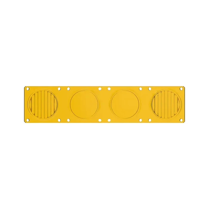KC HiLiTES FLEX ERA LED Performance Yellow Combo Lens for Light Bars