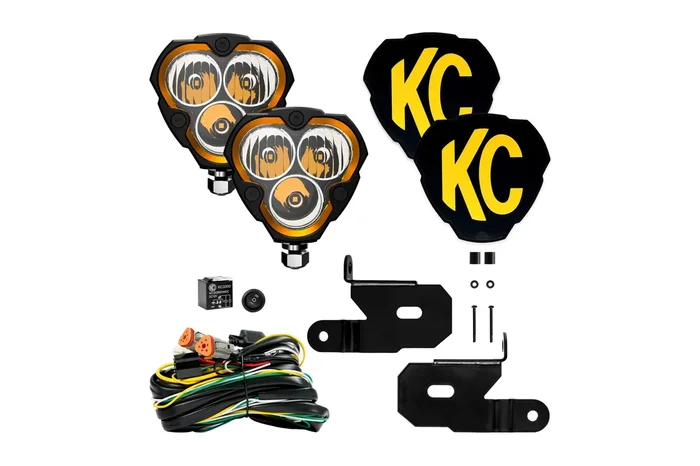 KC HiLites KC Hilites Flex Era Kit – Wrangler JK / Pillar / 40w Combo (KC97127)