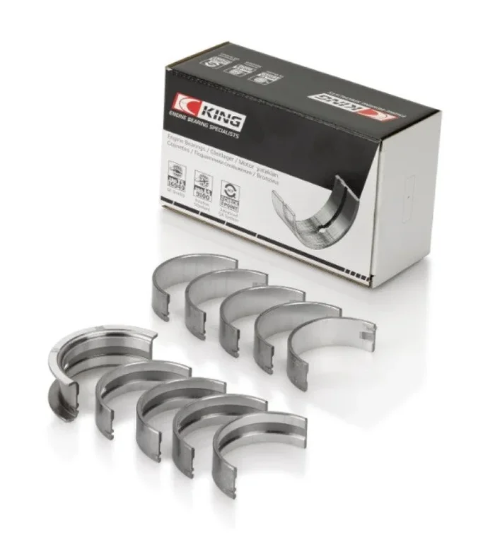 King 0.25 Silicon Bi-Metal Aluminum Main Bearing Set | 2007 – 2011 Ford Focus (MB5442SI0.25)
