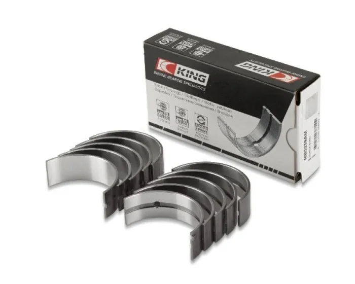 King 0.25mm Performance Main Bearing Set | 1991 – 1996,1999 – 2002 Infiniti G20, 1995 – 1998 Nissan 200SX & 1996 – 1998 Nissan Sentra (MB5243AM0.25)