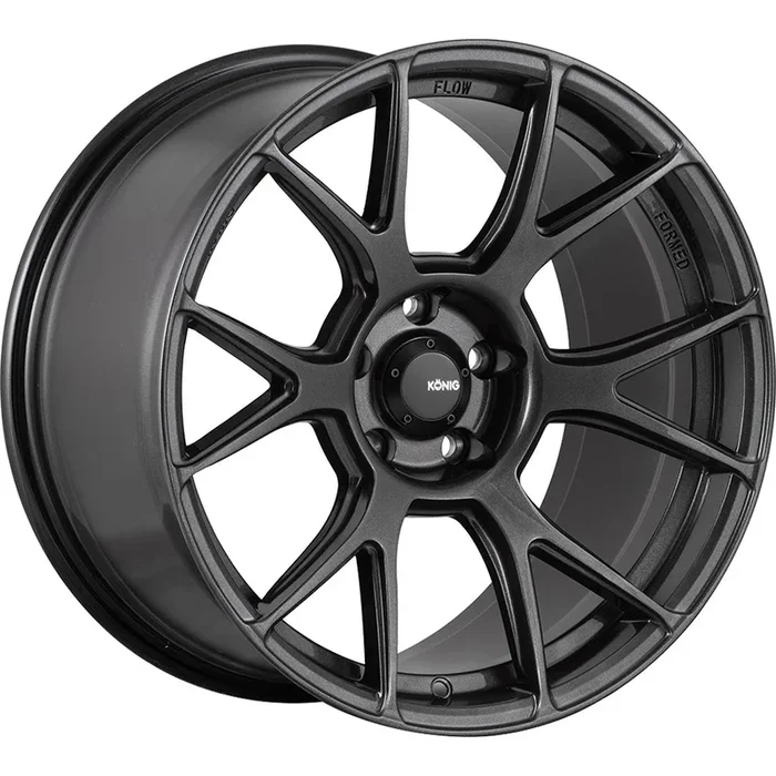 Konig Ampliform Dark Metallic Graphite Gray 17×9 | 5×114.3 (AM97514356)