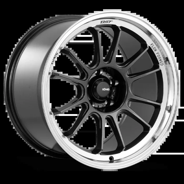 Konig Hypergram 18×8.5 5×112 ET43 Metallic Carbon w/ Machined Lip