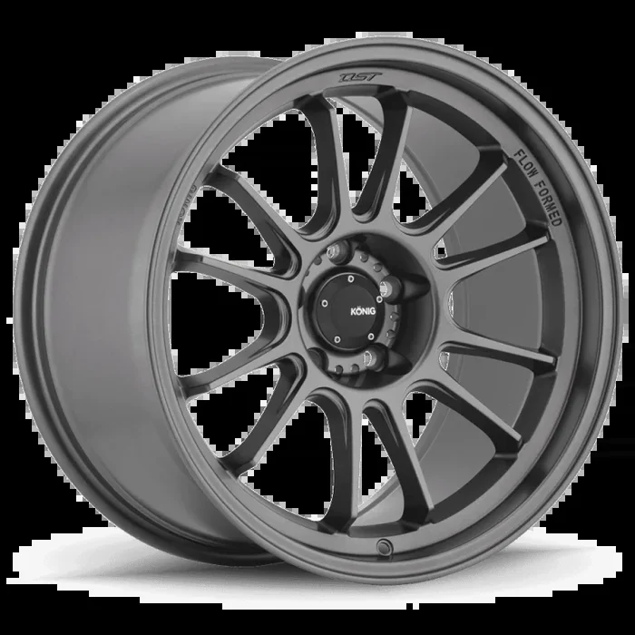 Konig Hypergram 19X8.5A 5X120 ET32 Matte Grey Flow Formed
