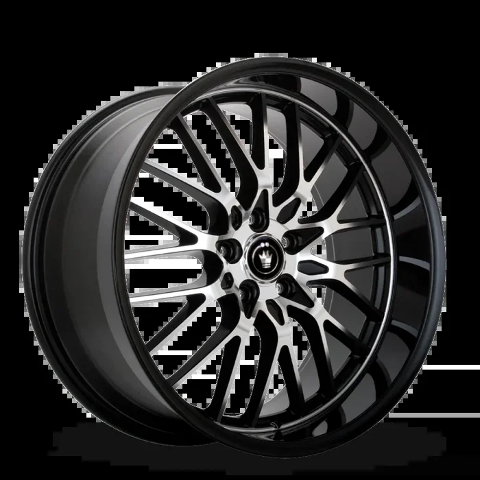 Konig Lace 16×7 10×110/115 ET40 Black/Machine Spoke