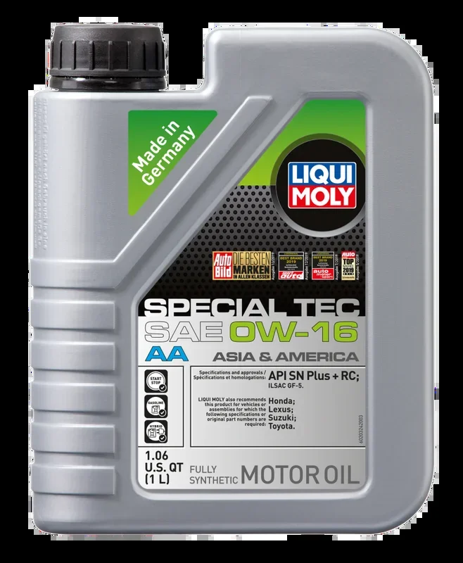 LIQUI MOLY 1L Special Tec AA Motor Oil SAE 0W16