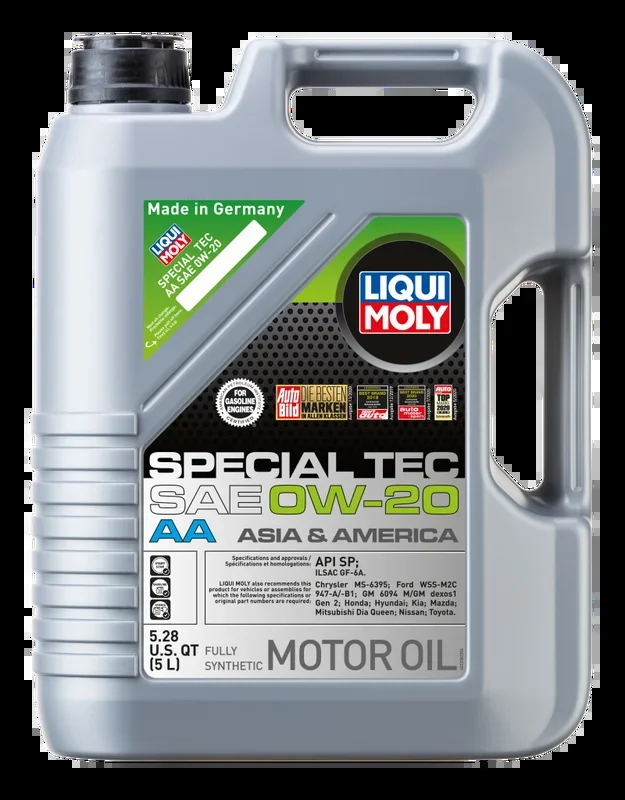 LIQUI MOLY 5L Special Tec AA Motor Oil SAE 0W20