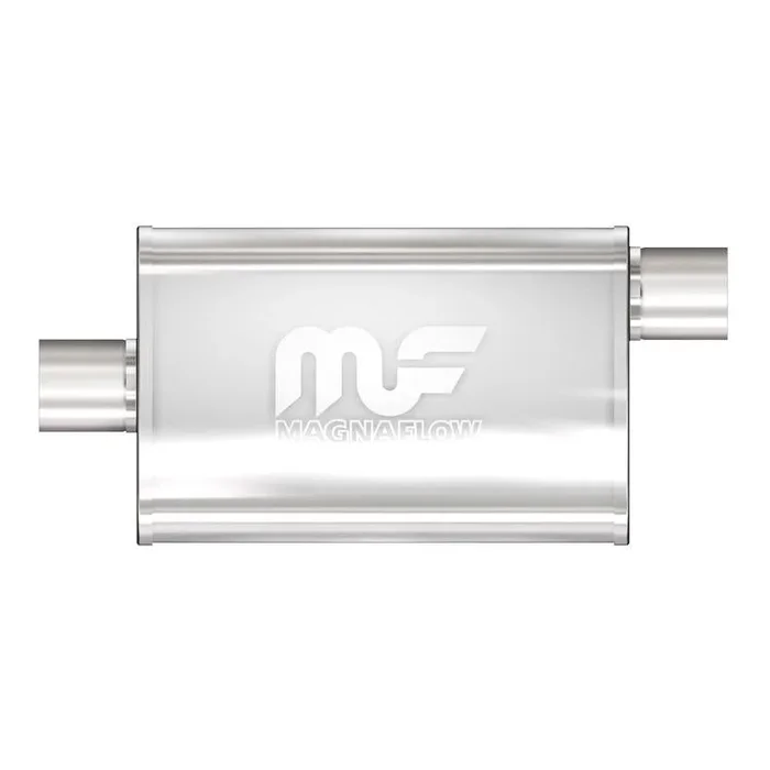 Magnaflow Muffler (2.25 ” – 4 ” x 9 ” Oval – 11 ” Body – 17 ” Overall – Center / Offset) 11365
