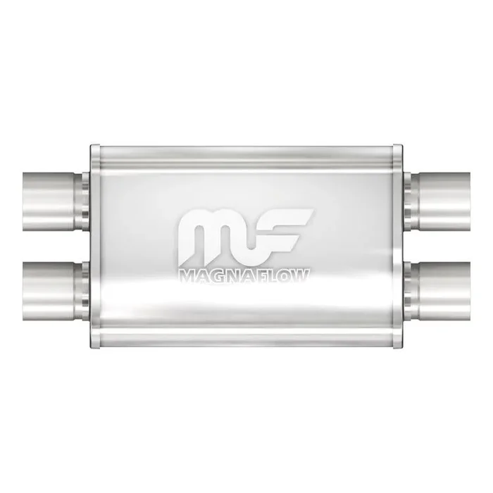 Magnaflow Muffler (2.25 ” – 4 ” x 9 ” Oval – 11 ” Body – 17 ” Overall – Dual / Dual) 11378