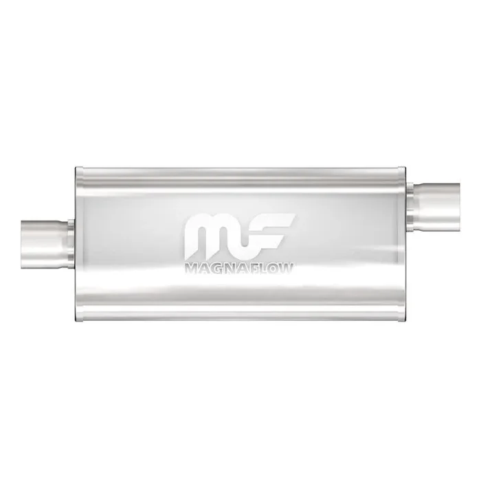 Magnaflow Muffler (2.25 ” – 5 ” x 8 ” Oval – 14 ” Body – 20 ” Overall – Center / Offset) 12225