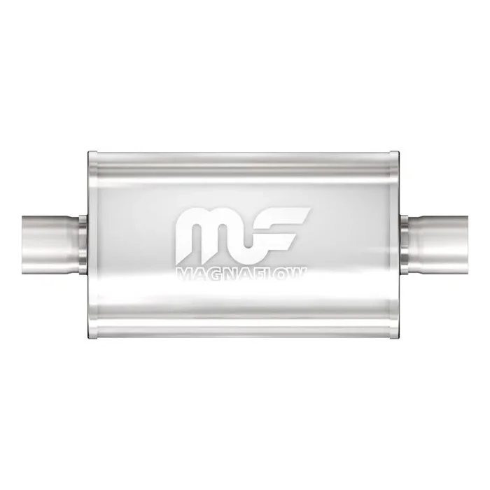 Magnaflow Muffler (2.5 ” – 5 ” x 8 ” Oval- 14 ” Body – 20 ” Overall – Center / Center) 14216