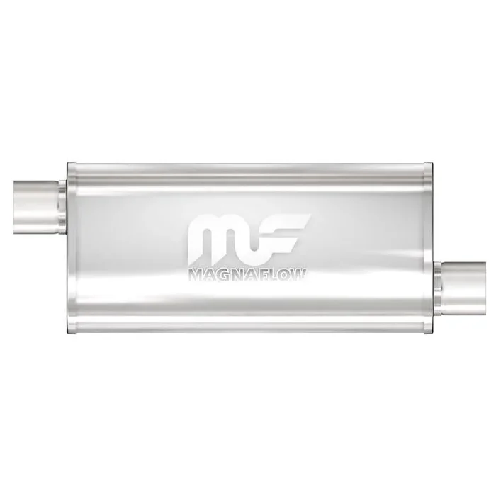 Magnaflow Muffler (2.5 ” – 5 ” x 8 ” Oval- 18 ” Body – 24 ” Overall – Offset / Offset) 14263