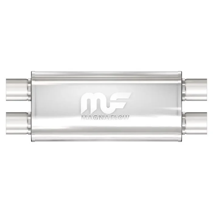 Magnaflow Muffler (3 ” – 5 ” x 8 ” Oval – 18 ” Body – 24 ” Overall – Dual / Dual) 12469