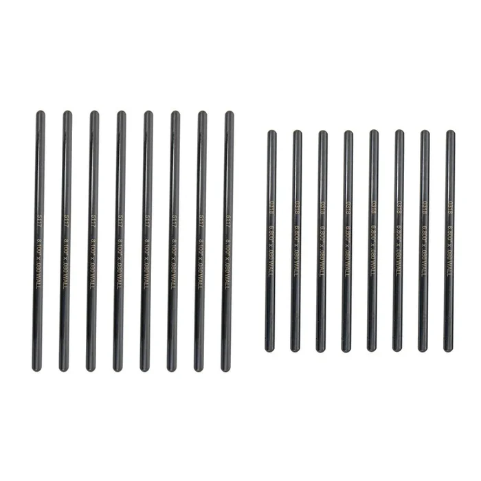 Manley Performance Swedged End Chrome Pushrods 7.750in Length .120in Thickness 5/16in Diameter – Set of 16 (25234-16)