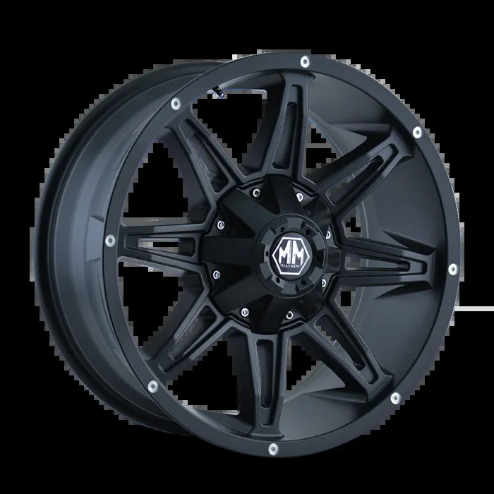 Mayhem 8090 Rampage 20×10 / 5×127 BP / -25mm Offset / 87mm Hub Matte Black Wheel