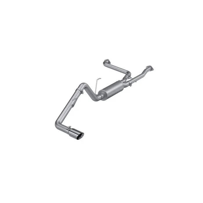 MBRP 22-23 Nissan Frontier 3.8L 3in Tip 3in Cat Back Single Side Exit Street Profile – Aluminized