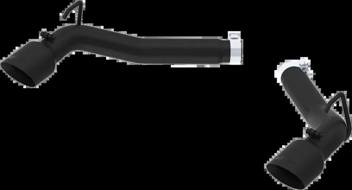 MBRP Axleback Exhaust Chevy Camaro 3.6L V6 (10-15) Street Version [Muffler Bypass – Dual Rear Exit] Black-Coated / Stainless / Aluminized Steel