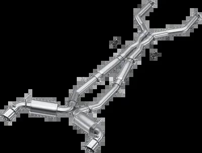 MBRP Stainless Steel 3 ” Cat-Back – Dual Split Exit | 2017 – 2022 Infiniti Q60 RWD/AWD (S4406)