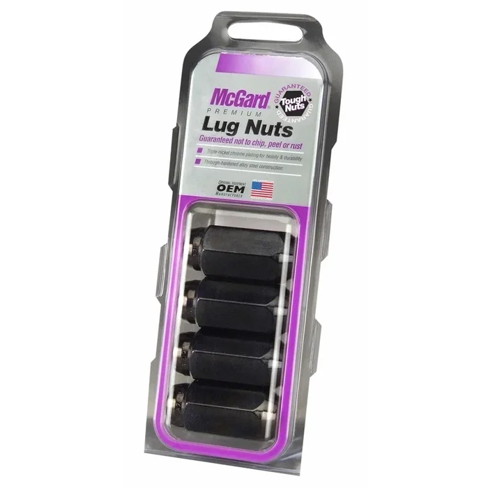 McGard Cone Seat Style Lug Nuts / Black (64022)