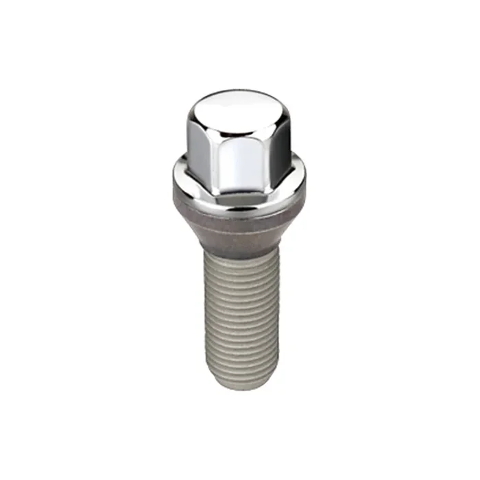 McGard Hex Lug Bolt (Cone Seat) M14X1.5 / 17mm Hex / 30.5mm Shank Length (Box of 50) – Chrome