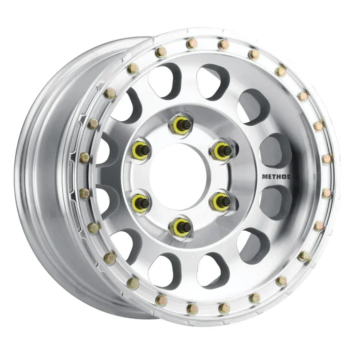Method MR103 Beadlock 17×9 +25mm Offset 6×6.5 108mm CB Raw Machined w/BH-H24125 Wheel