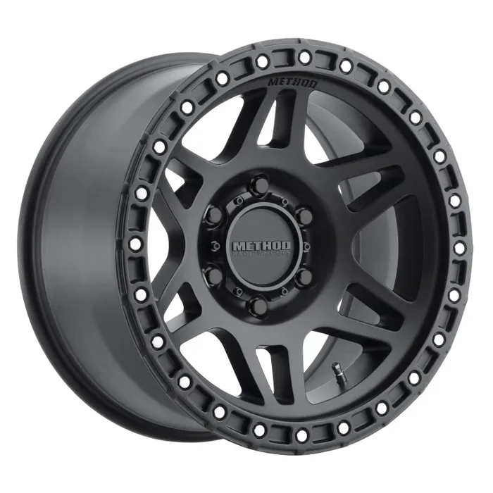 Method MR312 17×8.5 0mm Offset 6×135 87mm CB Matte Black Wheel
