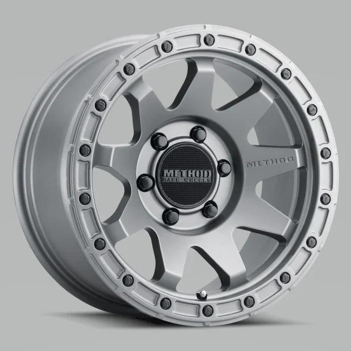 Method MR317 18×9 +3mm Offset 6×5.5 106.25mm CB Matte Titanium Wheel