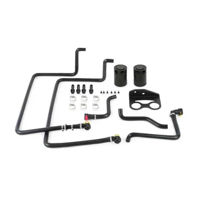 Mishimoto 15-17 Ford F-150 2.7L EcoBoost Baffled Oil Catch Can – Black
