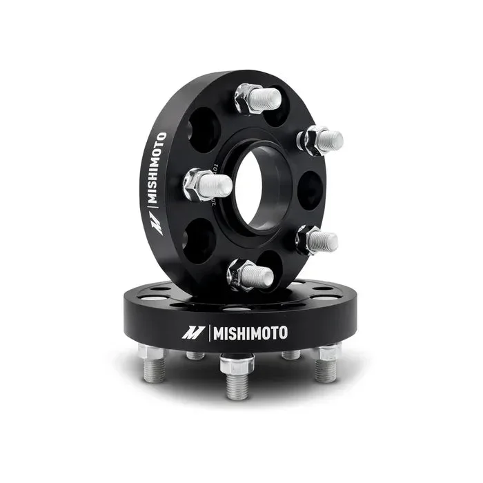 Mishimoto Wheel Spacers – 5×120 – 64.1 CB – M14 x1.5 – 50mm | 2017+ Honda Civic Type-R (MMWS-013-500BK)