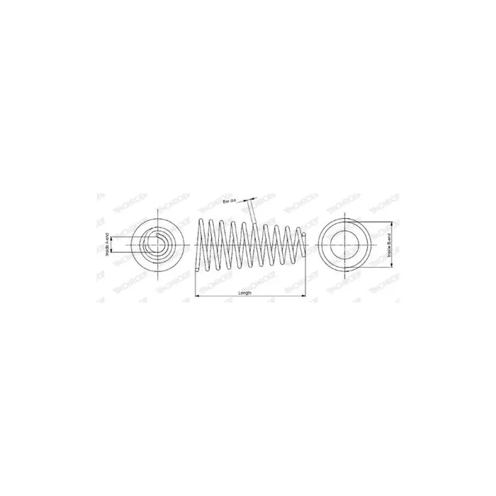 Monroe Sp3743 Coil Spring
