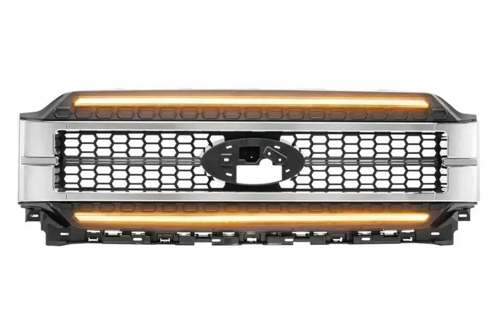 Morimoto XBG24 XBG CHROME GRILLE AMBER LED 21-23 F150