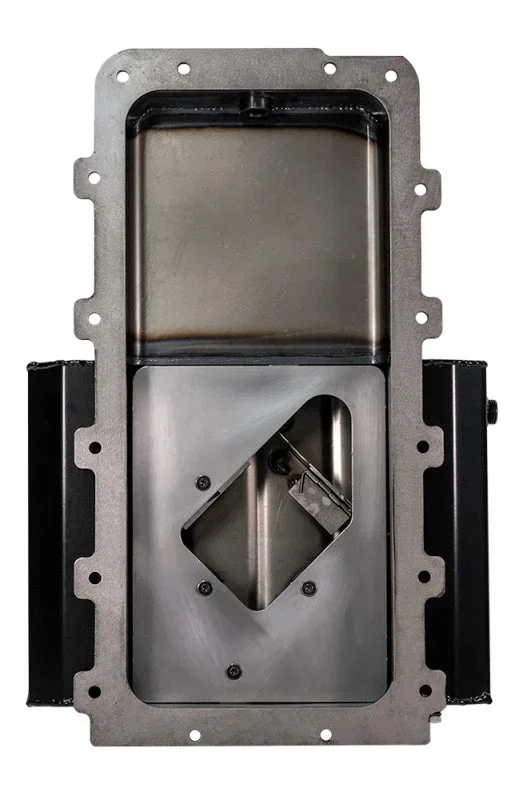 Moroso Ford 4.6/5.4L Cobra Replica (w/Rear Sump) Road Race Baffled Wet Sump 7qt 4in Steel Oil Pan