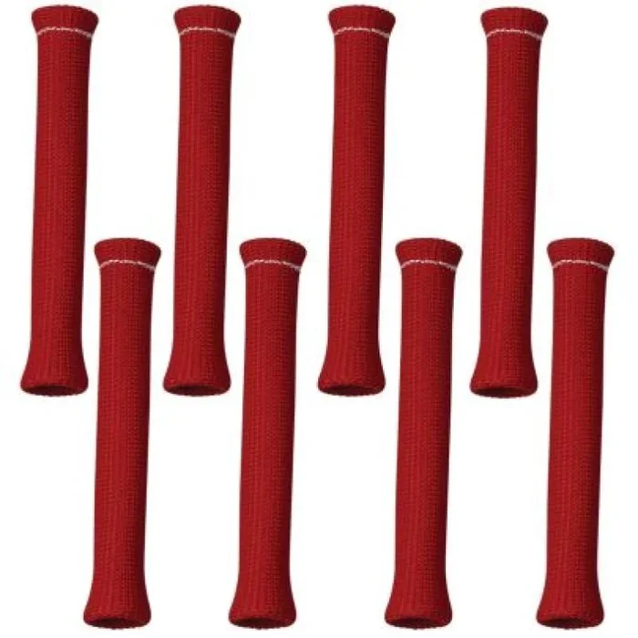 Moroso High Temperature Spark Plug Boot Protectors – Red (8 Pack)
