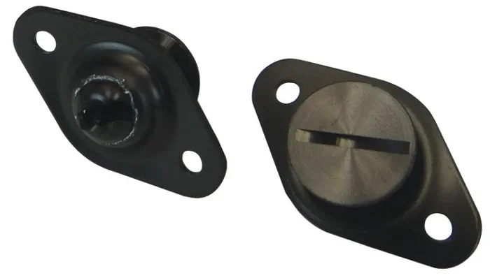 Moroso Quick Fastener – Self Ejecting – 5/16in x .550in – Aluminum – Black – 10 Pack