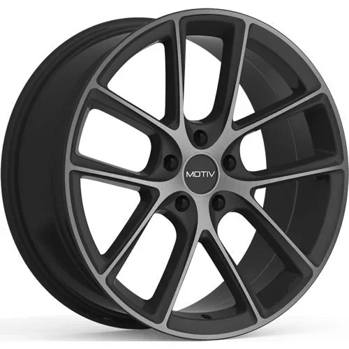 Motiv Wheels Murano Gloss Back w/ Machined Spoke Faces and a Tinted Clear Coat 20×8.5 | 5×114.3 (420MBDT-2856535)
