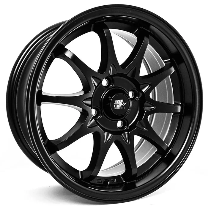 MST Wheels MT04 Matte Black 15×7 | 4×100 (04-5749-35-MBK)