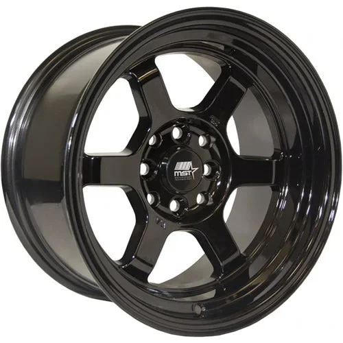 MST Wheels Time Attack Black 16×8 | 4×100 (01T-6849-20-BLK)