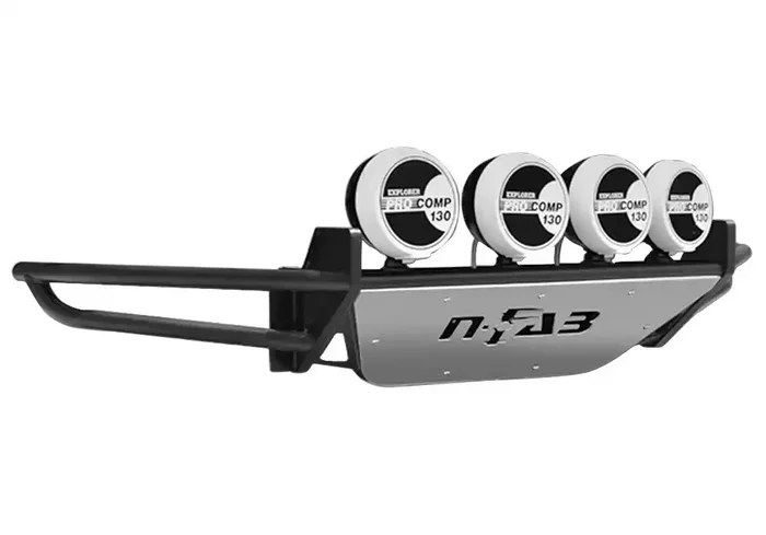 N-Fab D094RSP-TX – RSP PreRunner Front Bumper 40 Multi-Mount(4-9″)-09-18(19-21Clc)Ram1500-TXBlk
