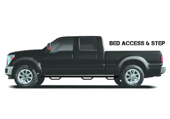 N-Fab Nerf Step 19-20 Ram 2500/3500 Mega Cab 6.4ft Bed – Bed Access – Gloss Black