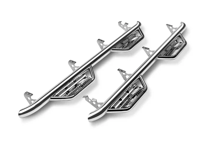 N-Fab Podium SS 07-17 Toyota Tundra Double Cab – Polished Stainless – 3in