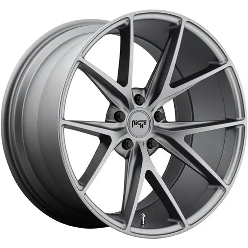 Niche Wheels Misano Matte Gunmetal 20×9 | 5×112 (M1162090F8+38)