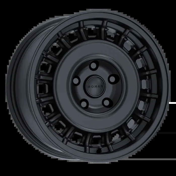 Nomad N502SB Arvo 17×8.5in / 5×127 BP / 0mm Offset / 78.1mm Bore – Satin Black Wheel