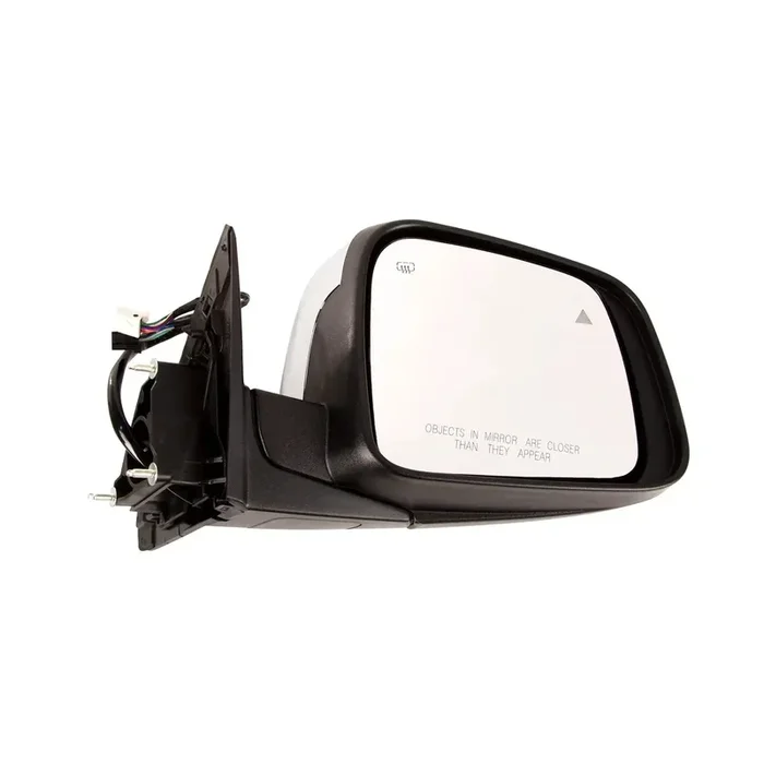 Omix 12039.40 Door Mirror, Right, Power, Heat, Signal, BSM, Chrome 11-14 Jeep WK2