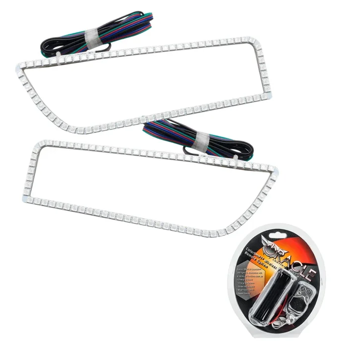 Oracle 14-21 POLARIS RZR 1000 XP Headlight Halo Kit – ColorSHIFT SEE WARRANTY