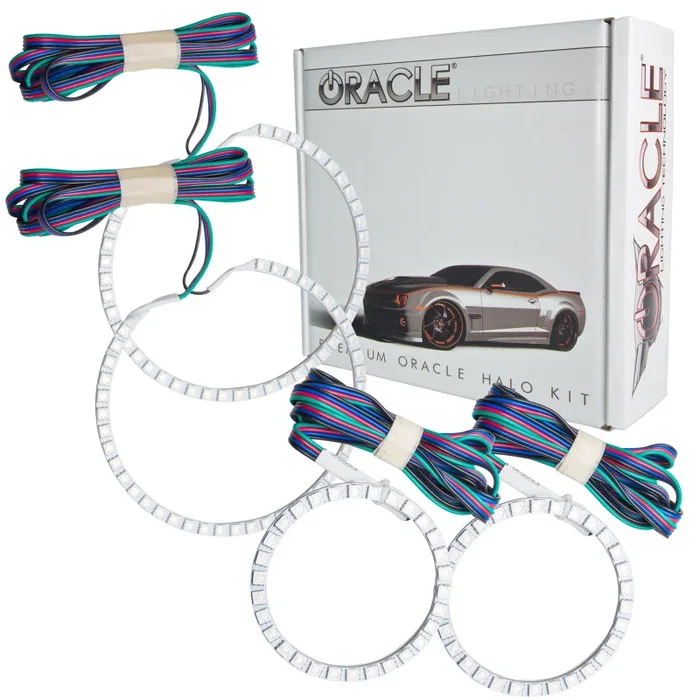 Oracle BMW 3 Series 06-11 LED Halo Kit – Non-Projector – ColorSHIFT w/o Controller SEE WARRANTY