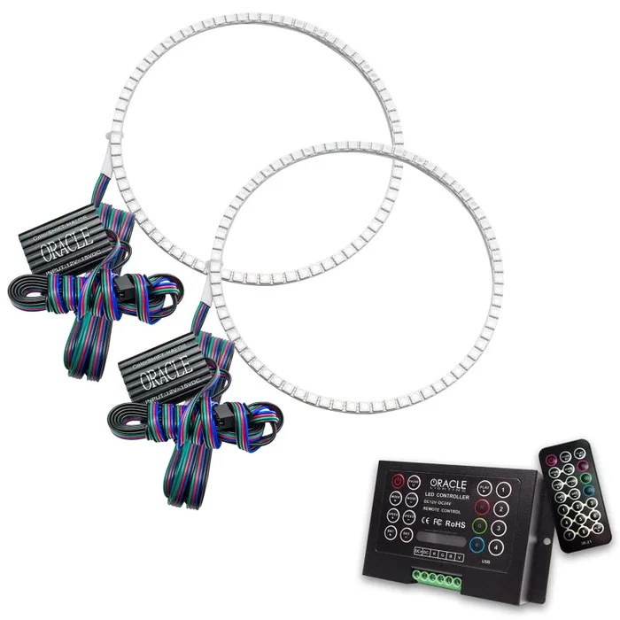 Oracle Hummer H2 03-10 Halo Kit – ColorSHIFT w/ 2.0 Controller SEE WARRANTY
