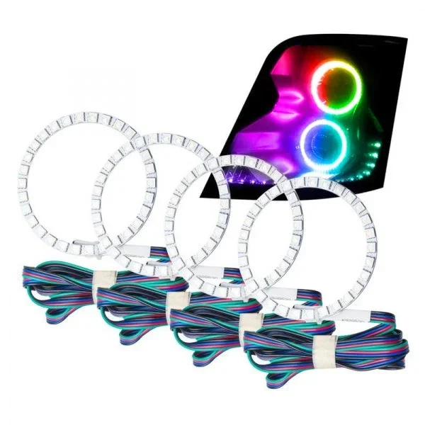 Oracle LED Headlight Halo Kit Cadillac CTS (2003-2007) Multicolored