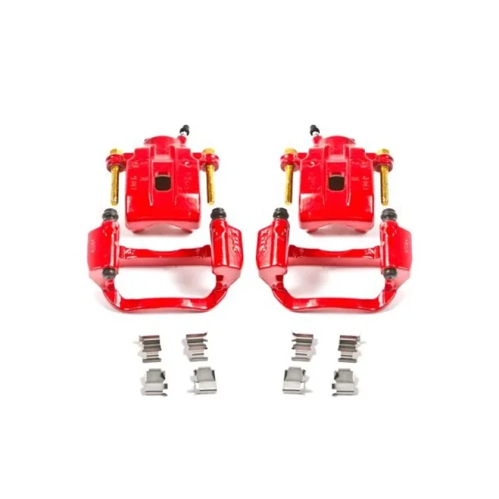 Power Stop 08-15 Toyota Sequoia Rear Red Calipers w/Brackets – Pair